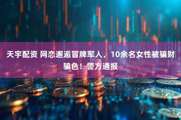 天宇配资 网恋邂逅冒牌军人，10余名女性被骗财骗色！警方通报